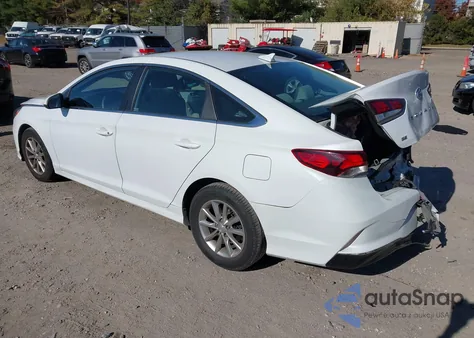 2019 Hyundai Sonata Se z USA, uszkodzony, nr VIN 5NPE24AF4KH755572